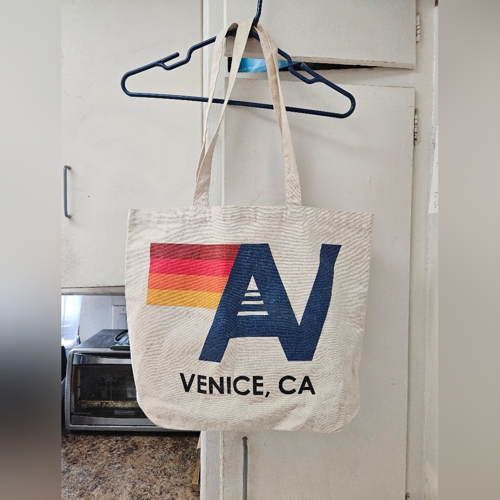 Aviator Nation AN Venice, CA four stripe tote shoulder bag